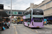 Scania N280UD Alexander Dennis Enviro400 City CNG n°424 (YP17 UGR) sur la ligne 25 (NCT) à Nottingham