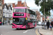 Scania N280UD Alexander Dennis Enviro400 City CNG n°468 (YN19 EFP) sur la ligne 28 (NCT) à Nottingham