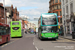 Scania N94UD East Lancs OmniDekka n°744 (YN04 UJG) sur la ligne 79 (NCT) à Nottingham