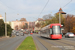 Stadler GTV6 Variotram (Variobahn) n°1208 sur la ligne 4 (VGN) à Nuremberg (Nürnberg)