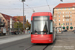 Stadler GTV6 Variotram (Variobahn) n°1206 sur la ligne 5 (VGN) à Nuremberg (Nürnberg)