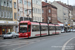 Adtranz-Siemens GT8N2 n°1122 sur la ligne 9 (VGN) à Nuremberg (Nürnberg)