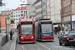 Adtranz-Siemens GT8N2 n°1122 et n°1117 sur la ligne 9 (VGN) à Nuremberg (Nürnberg)