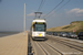 BN LRV n°6030 sur le Tramway de la côte belge (Kusttram) à Ostende (Oostende)