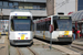 BN LRV n°6037 et n°6034 sur le Tramway de la côte belge (Kusttram) à Ostende (Oostende)
