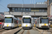 BN LRV n°6031, n°6037 et n°6034 sur le Tramway de la côte belge (Kusttram) à Ostende (Oostende)