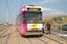 BN LRV n°6008 sur le Tramway de la côte belge (Kusttram) à Ostende (Oostende)