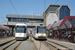 BN LRV n°6037 et n°6034 sur le Tramway de la côte belge (Kusttram) à Ostende (Oostende)