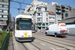 BN LRV n°6038 sur le Tramway de la côte belge (Kusttram) à Ostende (Oostende)