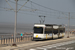 BN LRV n°6021 sur le Tramway de la côte belge (Kusttram) à Ostende (Oostende)