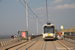 BN LRV n°6025 sur le Tramway de la côte belge (Kusttram) à Ostende (Oostende)