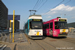 BN LRV n°6004 et n°6008 sur le Tramway de la côte belge (Kusttram) à Ostende (Oostende)