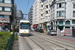 BN LRV n°6038 sur le Tramway de la côte belge (Kusttram) à Ostende (Oostende)