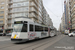 BN LRV n°6044 sur le Tramway de la côte belge (Kusttram) à Ostende (Oostende)