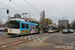 BN LRV n°6013 et CAF Urbos 100 n°6114 sur la ligne 0 (Tramway de la côte belge - Kusttram) à Ostende (Oostende)