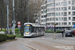 CAF Urbos 100 n°6114 sur la ligne 0 (Tramway de la côte belge - Kusttram) à Ostende (Oostende)