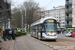 CAF Urbos 100 n°6114 sur la ligne 0 (Tramway de la côte belge - Kusttram) à Ostende (Oostende)