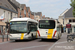 Van Hool NewAG300 n°4654 (ETE-062) et Van Hool NewA600 n°441514 (NMG-123) sur la ligne 33 (De Lijn) à Overpelt