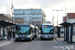 Iveco Urbanway 18 Hybrid n°5027 (DX-823-AG) sur la ligne 143 (RATP) au Bourget