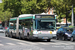 Irisbus Agora L n°1805 (469 PQJ 75) sur la ligne 187 (RATP) à Porte d'Orléans (Paris)