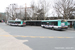 Renault Agora S n°2823 et n°2632 sur la ligne 188 (RATP) à Porte d'Orléans (Paris)