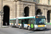 Renault Agora L n°1538 (BV-367-ZC) sur la ligne 27 (RATP) à Musée du Louvre (Paris)