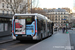 Iveco Urbanway 18 Hybrid n°5681 (FM-867-YT) sur la ligne 31 (RATP) à Gare de l'Est (Paris)