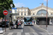 MAN NG 320 Lion's City 18 G Efficient Hybrid CNG n°7855 (GN-141-LG) sur la ligne 31 (RATP) à Gare de l'Est (Paris)