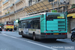 Renault Agora S n°7394 (465 QFH 75) sur la ligne 32 (RATP) à Gare Saint-Lazare (Paris)