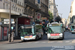 Renault Agora S n°7422 (734 QAZ 75) sur la ligne 38 (RATP) à Gare de l'Est (Paris)