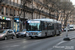 Iveco Urbanway 18 Hybrid n°5636 (FJ-009-SF) sur la ligne 38 (RATP) à Gare de l'Est (Paris)