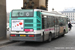 Renault Agora S n°7656 (783 QAM 75) sur la ligne 39 (RATP) à Musée du Louvre (Paris)