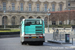 Renault Agora S n°7657 (407 QAP 75) sur la ligne 39 (RATP) à Musée du Louvre (Paris)