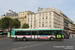 Renault Agora S n°7650 (216 QAQ 75) sur la ligne 39 (RATP) à Gare de l'Est (Paris)