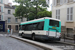 Heuliez GX 117 n°418 sur la ligne 40 (Montmartrobus - RATP) à Montmartre (Paris)