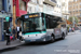 Gépébus Oréos 4X n°0811 (DX-909-CV) sur la ligne 40 (RATP) à Notre-Dame-de-Lorette (Paris)