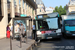 Renault Agora S n°7383 (894 QFN 75) sur la ligne 48 (RATP) à Palais Royal – Musée du Louvre (Paris)