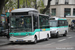 Gruau Microbus n°758 (AB-756-YQ) sur la ligne 501 (Traverse Charonne - RATP) à Gambetta (Paris)