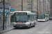 Irisbus Agora Line n°8218 (608 PWP 75) sur la ligne 65 (RATP) à Porte de la Chapelle (Paris)