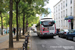 Iveco Urbanway 12 Hybrid n°6106 (EK-856-LL) sur la ligne 71 (RATP) à Père Lachaise (Paris)