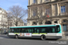 Irisbus Agora Line n°8285 (92 PYR 75) sur la ligne 74 (RATP) à Châtelet (Paris)