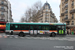 Renault Agora S n°7332 (CA-699-MM) sur la ligne 82 (RATP) à Vavin (Paris)