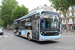 Bolloré Bluebus II 12 n°2109 (GV-864-ZJ) sur la ligne 85 (RATP) à Anvers (Paris)