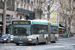 Renault Agora L n°1629 (BV-739-AR) sur la ligne 91 (RATP) à Montparnasse - Bienvenüe (Paris)