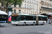 Iveco Urbanway 18 n°4466 (DT-905-CZ) sur la ligne 91 (RATP) à Montparnasse - Bienvenüe (Paris)