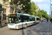 Iveco Urbanway 18 n°4466 (DT-905-CZ) sur la ligne 91 (RATP) à République (Paris)