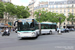 Iveco Urbanway 18 n°4466 (DT-905-CZ) sur la ligne 91 (RATP) à Montparnasse - Bienvenüe (Paris)