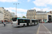 Iveco Urbanway 18 n°4466 (DT-905-CZ) sur la ligne 91 (RATP) à Montparnasse - Bienvenüe (Paris)