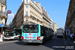 MAN A23 NG 283 Lion's City G n°4725 (AT-769-TW) et n°4756 (BP-655-NQ) sur la ligne 95 (RATP) à Auber (Paris)
