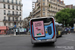Iveco Urbanway 18 CNG n°6960 (GM-699-NN) sur la ligne 95 (RATP) à Place de Clichy (Paris)
